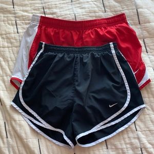 Set of 2 Nike DriFit “Dolphin” shorts
